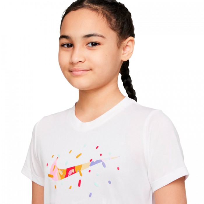 Tricou Nike G NK DF TEE VNECK LGD ESSNTL+ DV0559-100 - 3