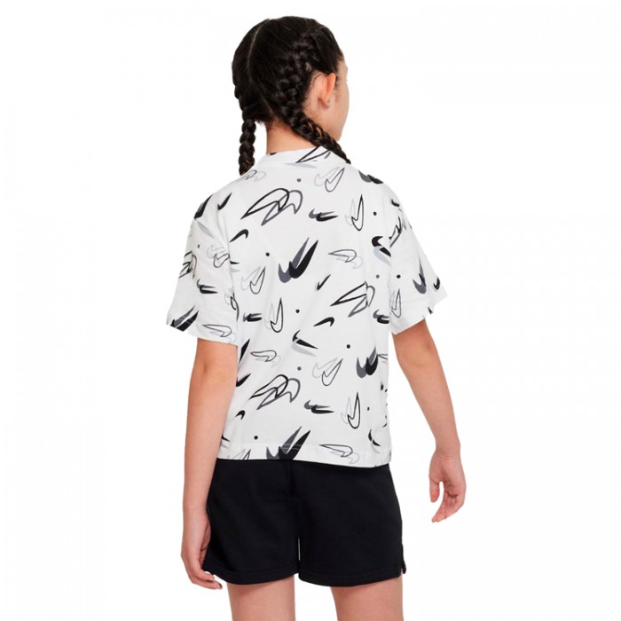 Tricou Nike G NK NSW TEE BOXY SWOOSHFETTI DV0568-100 - 2