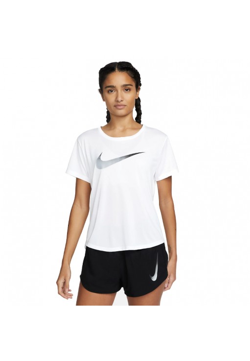 Tricou Nike W NK ONE DF SWSH HBR SS