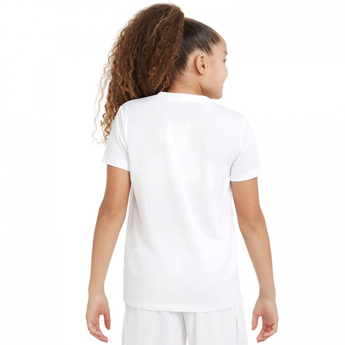 Футболка Nike G NK DF TEE rLEG VNECK SWOOSH DX3430-100 - 3
