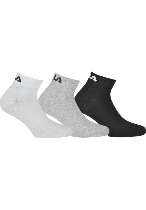 Носки Fila UW QUARTER PLAIN SOCKS 3 PACK