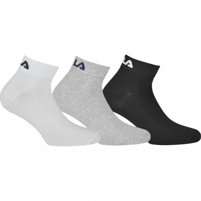 Носки Fila UW QUARTER PLAIN SOCKS 3 PACK F9300700