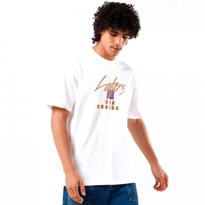Футболка Nike LAL M CTS STMT M90 SSTEE FN1069-100 - 2