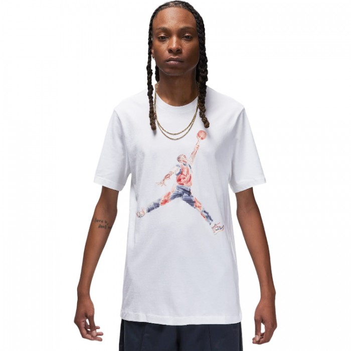 Футболка Nike M J BRAND JM WTRCLR SS CREW FN5980-100 - 4