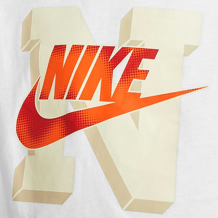 Футболка Nike K NSW TEE FUTURA HBR SSNL FZ5125-100 - изображение №2