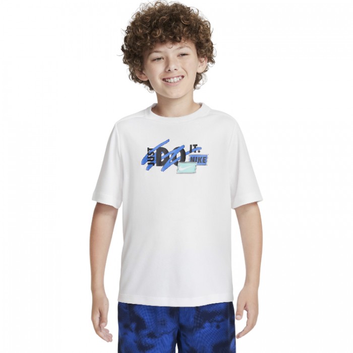 Футболка Nike B NK DF MULTI SS TOP SSNL GX FZ5315-100 - 4