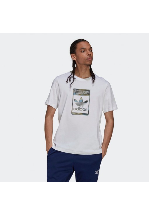 Tricou Adidas CAMO INFILL TEE     WHITE