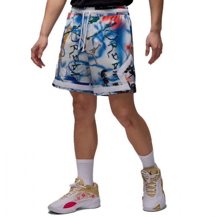 Sorti Nike M J DF SPRT WVN DMND SHRT AOP HF9941-100