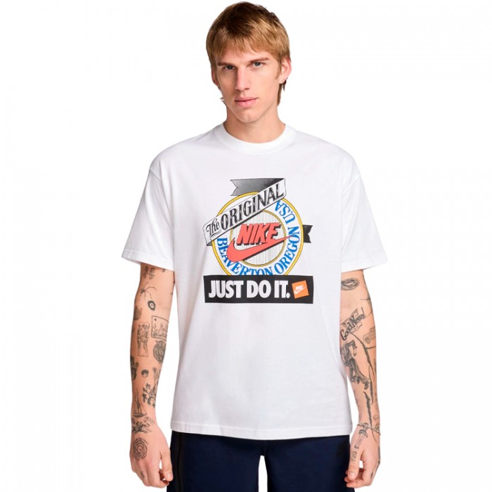 Футболка Nike U NSW TEE M90 TEST PRINT HJ0594-100