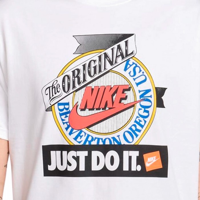 Футболка Nike U NSW TEE M90 TEST PRINT HJ0594-100 - 4