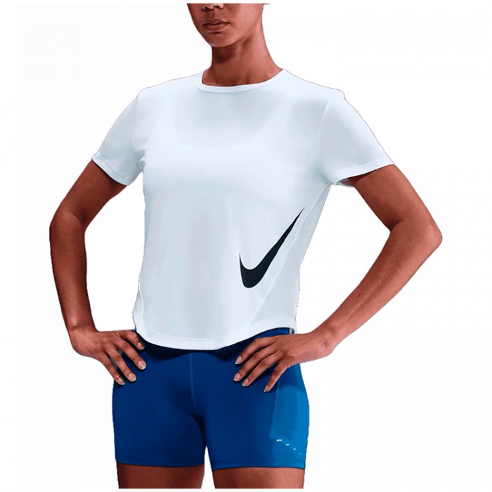 Tricou Nike W NK TEMPO SWSH HBR DF SS TOP HV2772-100