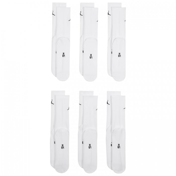 Носки Nike U J ED CUSH PLY CREW 6PR - 144 HV6228-100 - 3