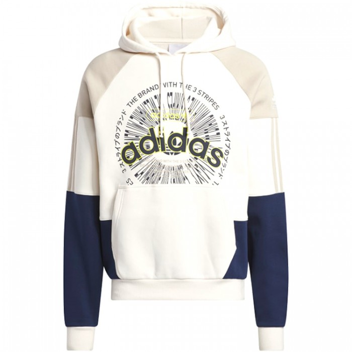 Толстовка Adidas BLOCKED HOODY IL4700