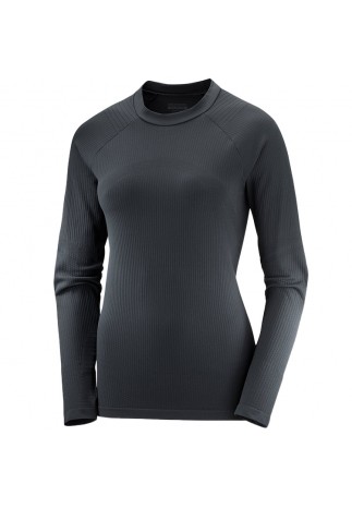 Футболка с длинным рукавом термобелье Salomon SNTIAL WARM LS TOP W