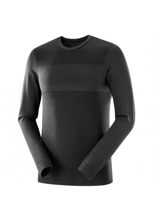 Tricou termica cu maneca lunga Salomon SNTIAL WOOL LS TOP M