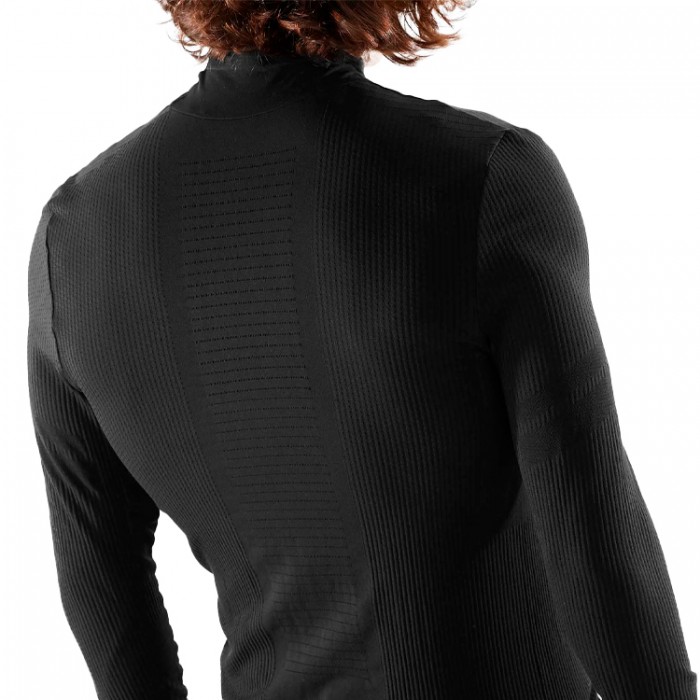 Футболка с длинным рукавом термобелье Salomon SNTIAL WOOL LS TOP M LC2118400 - 2