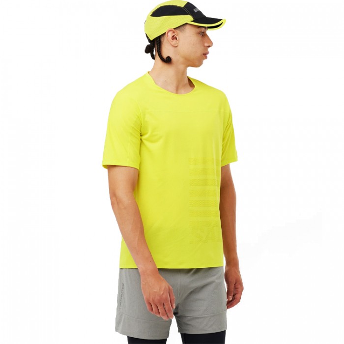 Tricou Salomon SENSE AERO SS TEE GFX M LC2188800 - 3