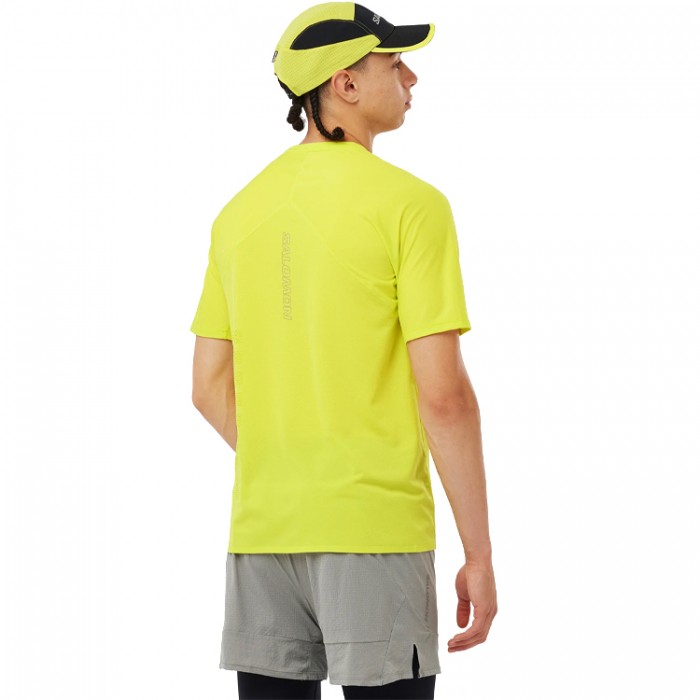 Tricou Salomon SENSE AERO SS TEE GFX M LC2188800 - 4