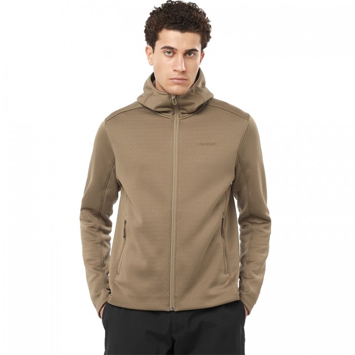 Толстовка Salomon SNTIAL MIDFLEECE FZ HD - 2