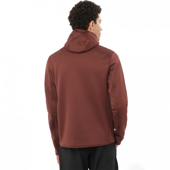 Hanorac Salomon SNTIAL MIDFLEECE FZ HD LC2293500 - imagine №4