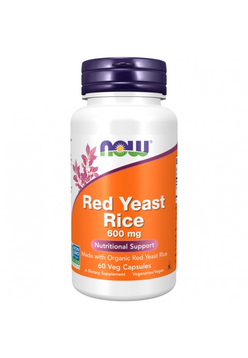 Vitamine Now Foods Red Yeast Rice 600 mg