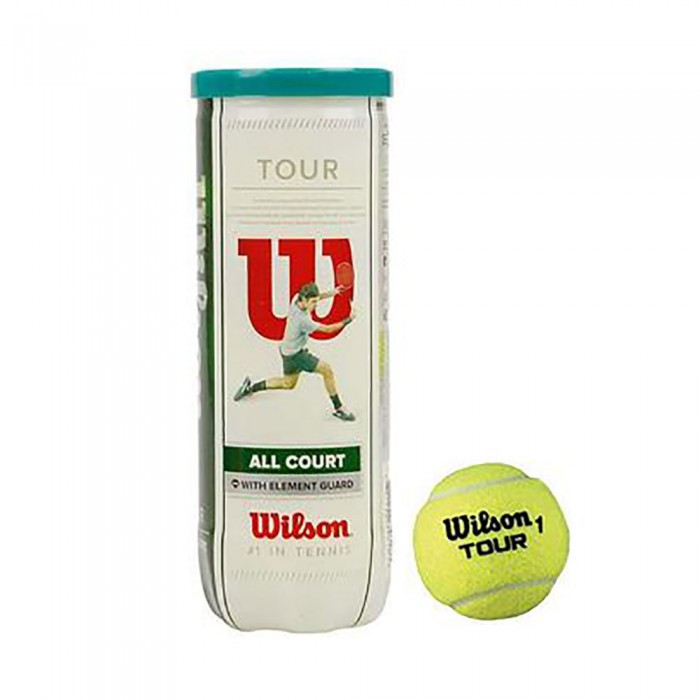 Набор мячей для тенниса 3 шт Wilson Tennis balls 762325 - изображение №2