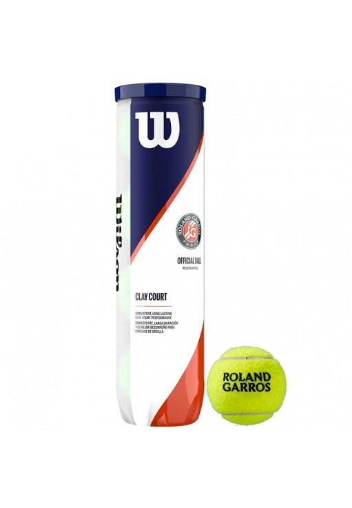 Set mingi p/tenis 4 buc Wilson Roland Garros Clay Ct 4 Ball