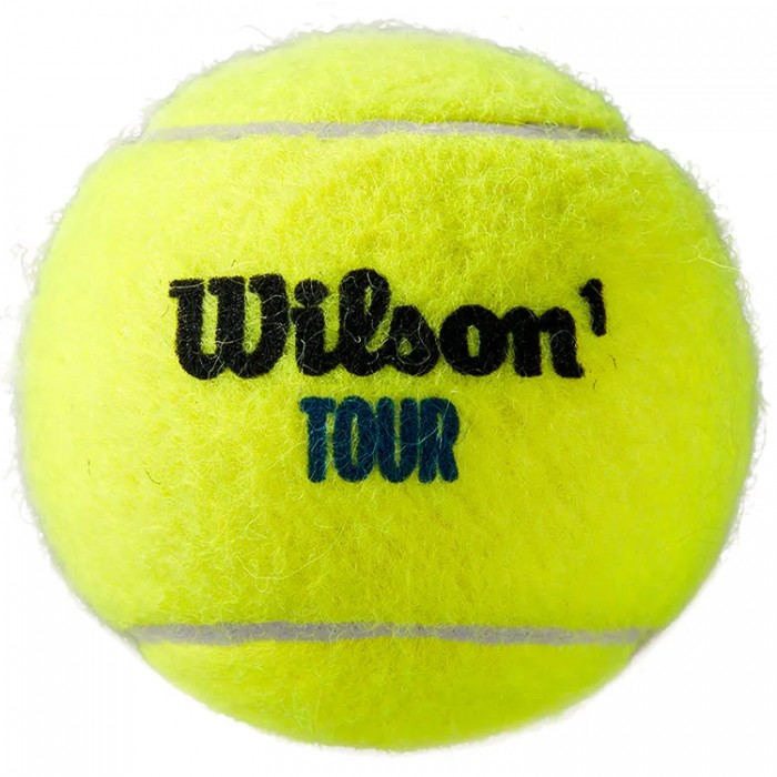 Набор мячей для тенниса 4 шт Wilson Tour Premier ALL CT 4 WRT119400 - изображение №2