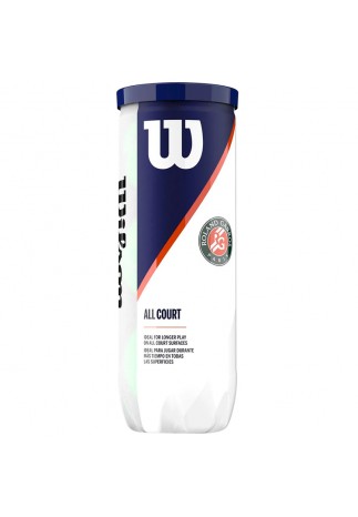 Набор мячей для тенниса 3 шт Wilson Roland Garros All Court