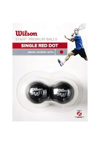 Мяч для сквоша Wilson Staff Red