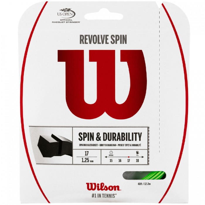 Racordaj tenis Wilson REVOLVE SPIN 17 SET WRZ956900