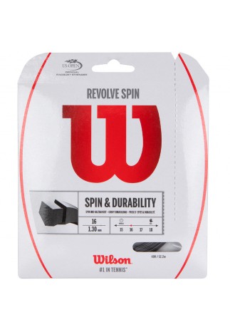 Racordaj tenis Wilson REVOLVE SPIN 16 SET