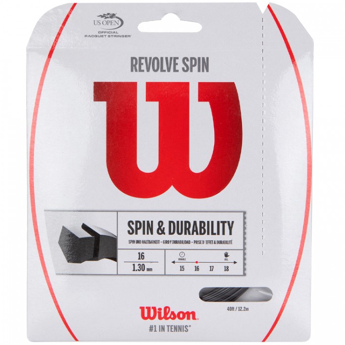 Racordaj tenis Wilson REVOLVE SPIN 16 SET WRZ957000
