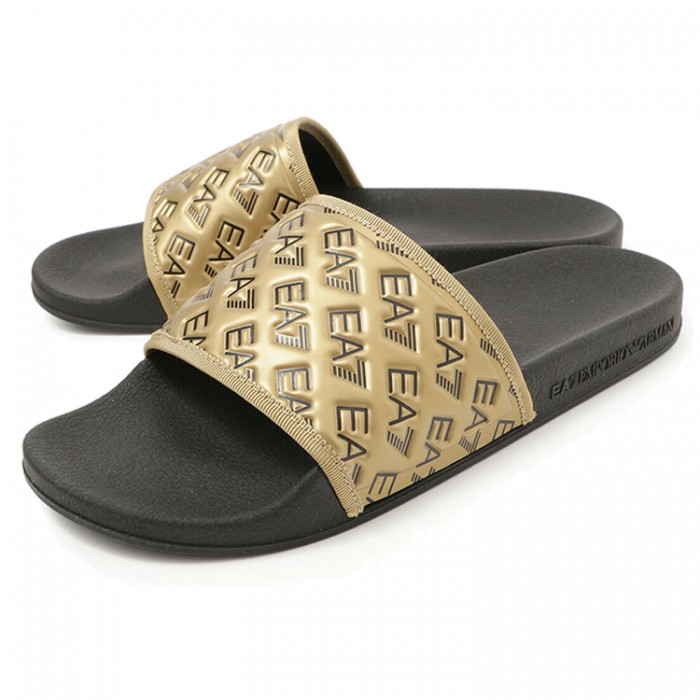 Шлепанцы EA7 EMPORIO ARMANI WATER SPORTS ALL OVE XCP010-XK340-M700 - 2