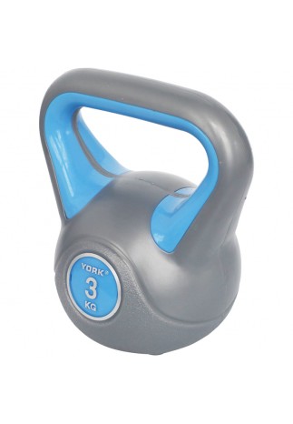 Greutate 3 kg YORK Vinyl Kettlebell