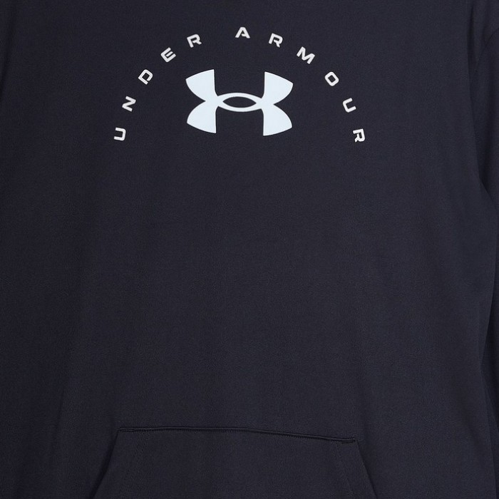 Hanorac Under Armour UA G TECH GRAPHIC LS HOODIE 1369896-001 - imagine №2