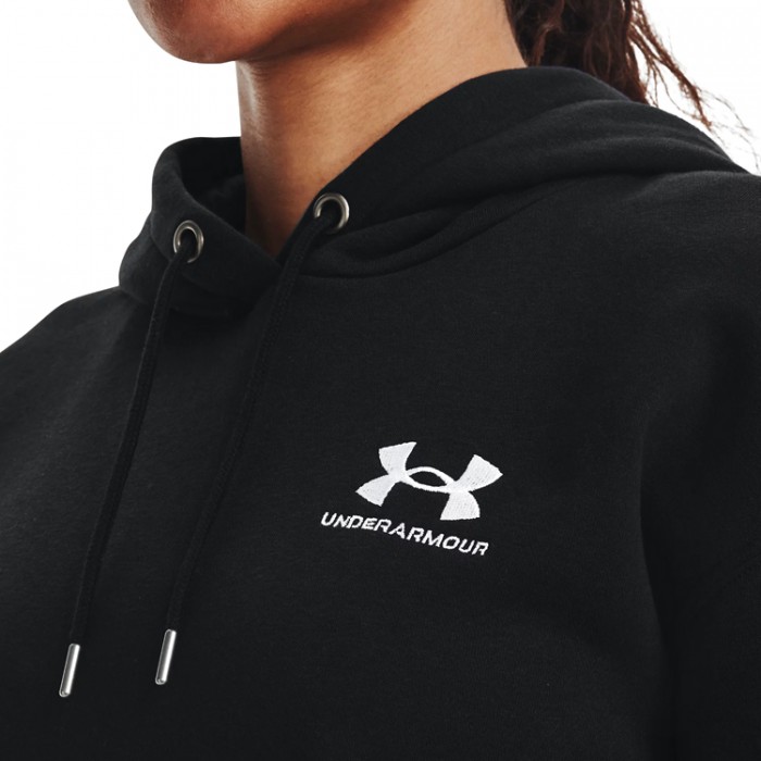 Hanorac Under Armour Essential Fleece Hoodie 1373033-001 - imagine №2