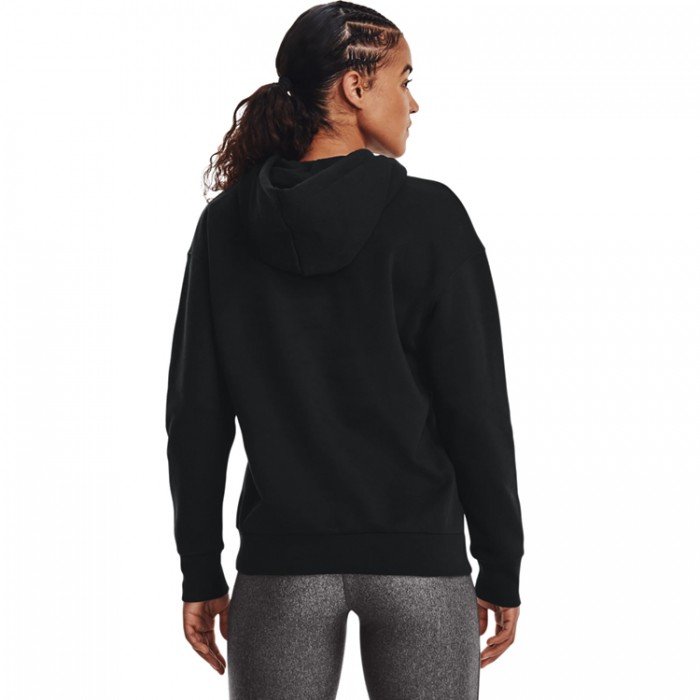 Hanorac Under Armour Essential Fleece Hoodie 1373033-001 - imagine №3