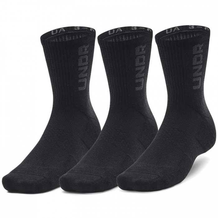 Носки Under Armour UA 3-Maker 3pk Mid-Crew 1373084-001