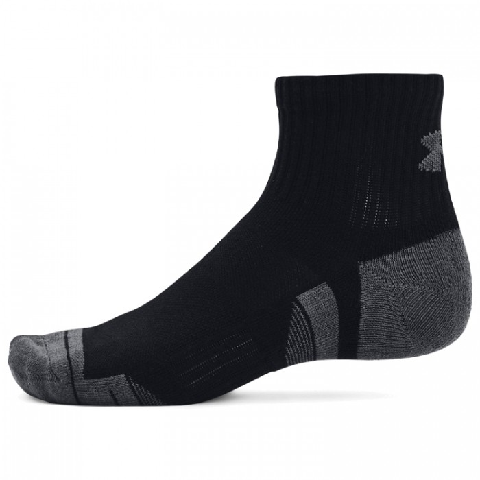 Sosete Under Armour UA Performance Cotton 3p Qtr 1379528-001 - 2 Sosete Under Armour UA Performance Cotton 3p Qtr 1379528-001 - 2