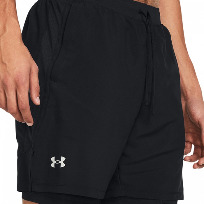 Sorti Under Armour UA LAUNCH 5 2-IN-1 SHORTS 1382641-001 - 2