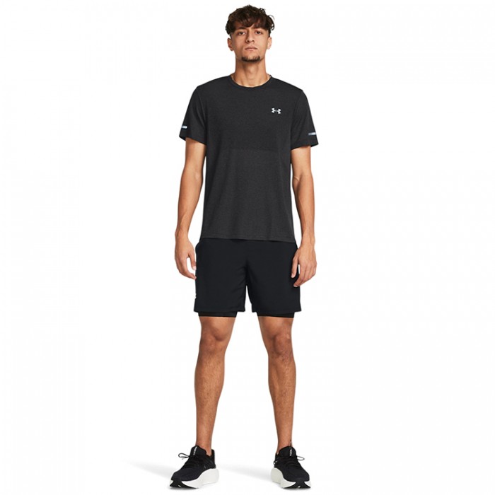 Sorti Under Armour UA LAUNCH 5 2-IN-1 SHORTS 1382641-001 - 4