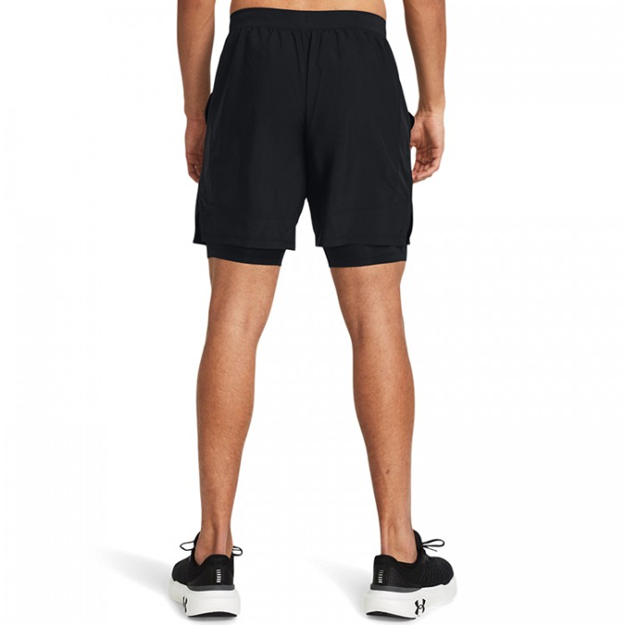 Sorti Under Armour UA LAUNCH 5 2-IN-1 SHORTS 1382641-001 - 5