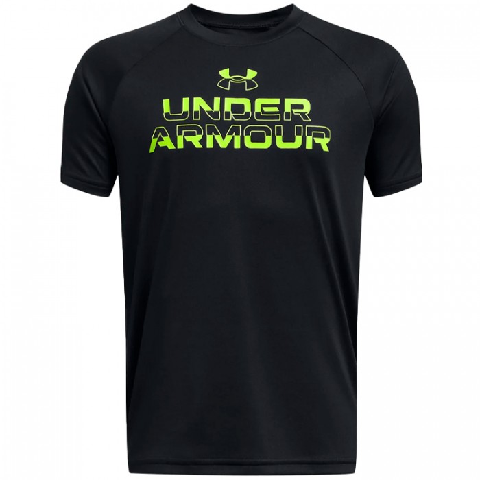 Tricou Under Armour UA Tech Split Wordmark SS 1383010-001