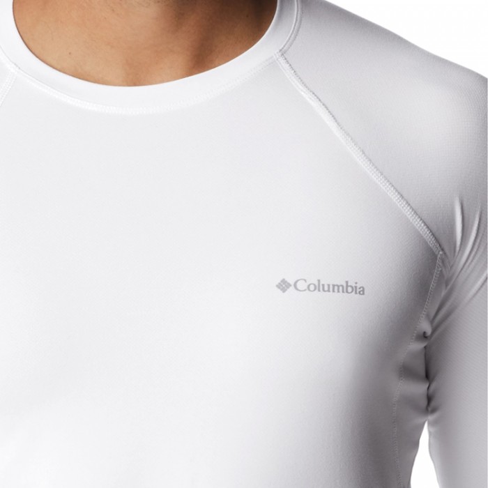 Футболка с длинным рукавом термобелье Columbia Midweight Stretch Long Sleeve Top 1638591-101 - изображение №2