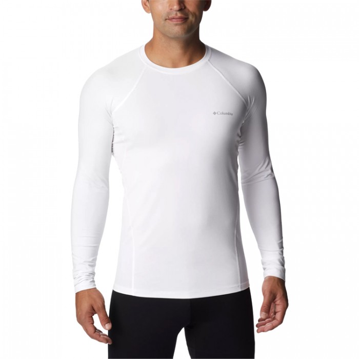 Футболка с длинным рукавом термобелье Columbia Midweight Stretch Long Sleeve Top 1638591-101 - изображение №5