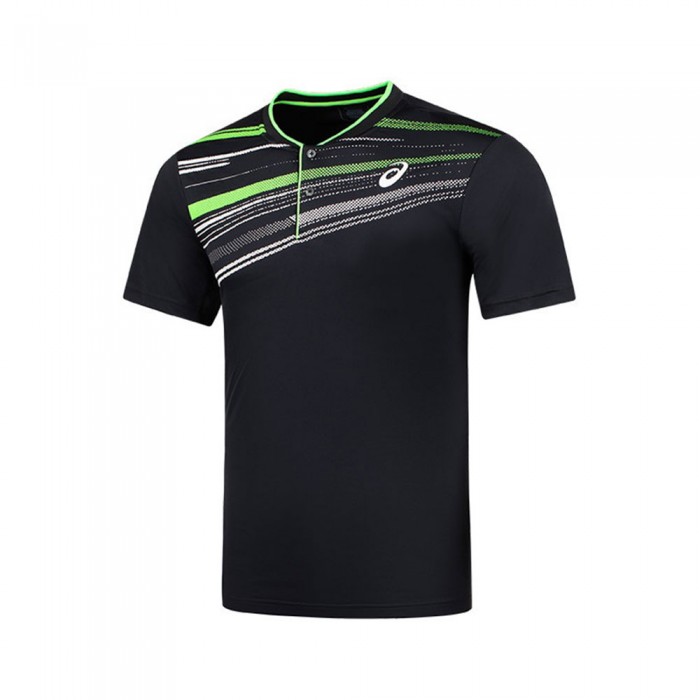 Поло Asics MEN COURT GRAPHIC POLO-SHIRT PERFORMANCE BLACK 2041A171-001