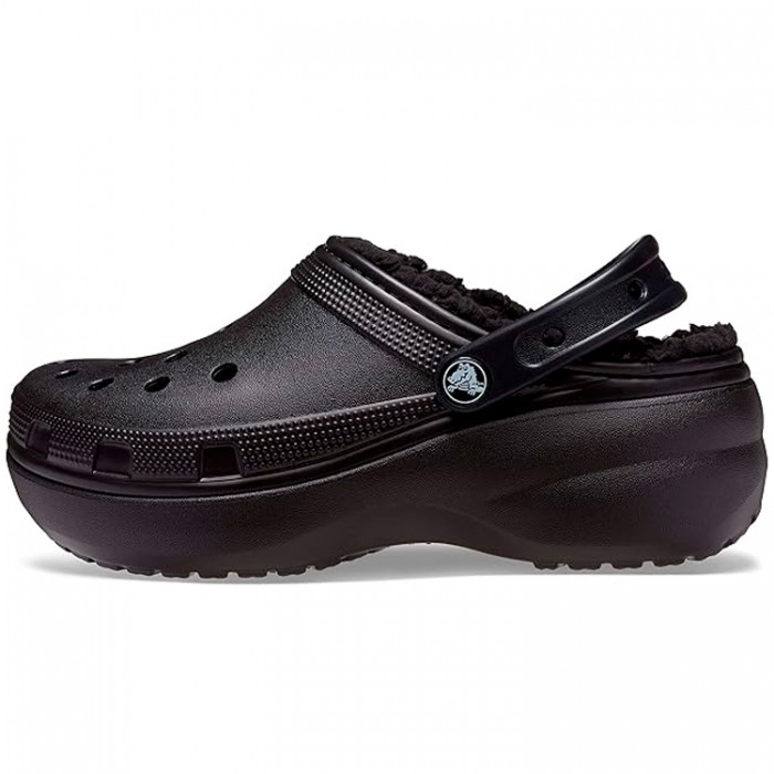 Slapi Crocs Classic Platform Lined Clog W 207938-001