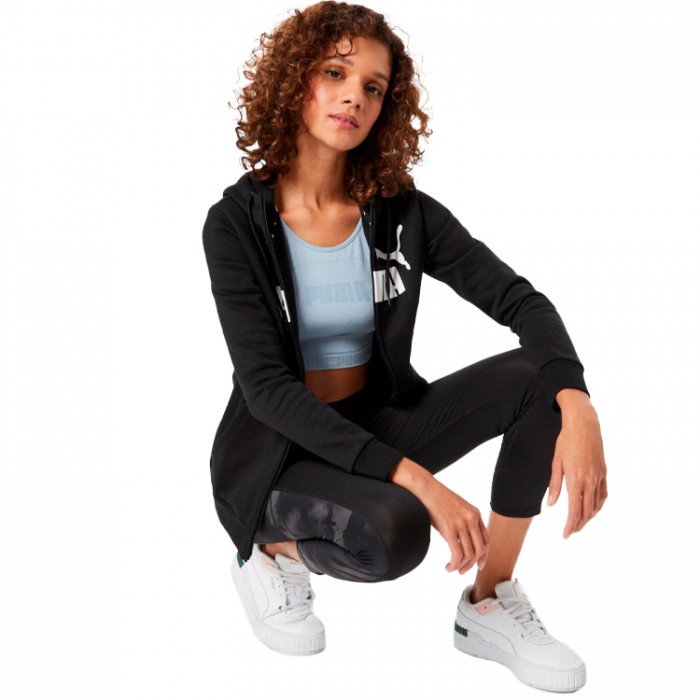 Толстовка Puma ESS Logo Full-Zip Hoodie FL 58680601 - 3
