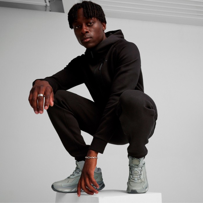 Толстовка Puma TECH FZ Hoodie DK 62438501 - 2